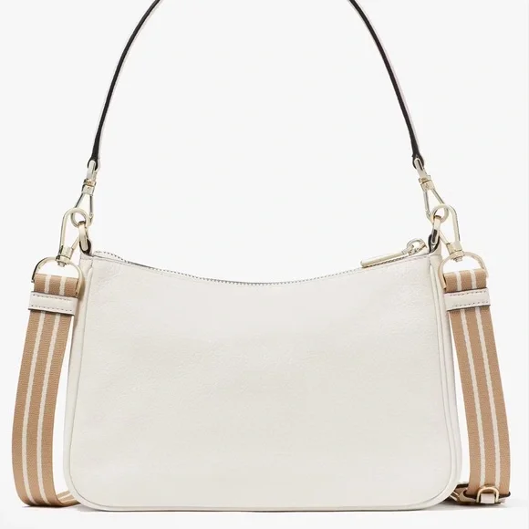 Kate Spade Rosie Shoulder Bag With Tech Attachment AirPod 
Parchment 
NWT - Picture 4 of 16